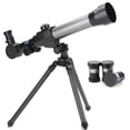 thumbnail image 2 of Telescopio para niños Telescopio refractor de 52 mm con astronómico de 11,81 pulgadas, 2 of 9