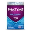 Phazyme Maximum Strength Gas and Bloating Relief, 250 mg Simethicone, 36 Fast Gels