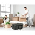 thumbnail image 6 of Unique Bargains 1 Pack Clothes Storage Foldable Storage Bags Black 29.5*14*13in, 6 of 7