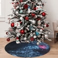 thumbnail image 5 of Lsque Heart Axolotl Print Christmas Tree Skirt, Tree Skirt with Ties or Velcro, Perfect for Holiday Decorations, Halloween, and New Year-36", 5 of 7