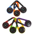 thumbnail image 5 of 12pcs Portable Compass Pocket Compass Carabiner Compass Colored Climbing Compass Small Compass, 5 of 5