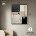 thumbnail image 5 of Depths of Silence Canvas Modern Boho by Art Remedy, Silver Frame, 36" x 45", 5 of 7