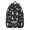 Moth and Skeleton, variant on Moth and Skeleton Gothic Pattern Backpack for School, Cute School Bag with Adjustable Shoulder Straps and Padded Back, 15.7"x11.8"x5.5"