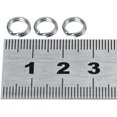 thumbnail image 2 of HUGFEGWE Stainless Steel Fishing Tackle,Split Rings Connector Fishing Tackle Bait Double Circle Split Rings Connector Split Rings Lure for Fishing Tackle Kit for Fishing CJB91-70876, 2 of 2