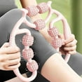 thumbnail image 3 of Daily Mix Store Masseur Bras Jambes 9 Roues Rouleau Musculaire Outil de Massage Relaxation Pince Rouleau Jambes Pince Circulaire pour Gym Extérieur Adultes Femmes, 3 of 8