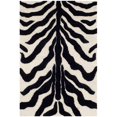 thumbnail image 1 of Safavieh Cambridge 3X 5Hand Tufted Wool Rug in Ivory and Black, 1 of 10