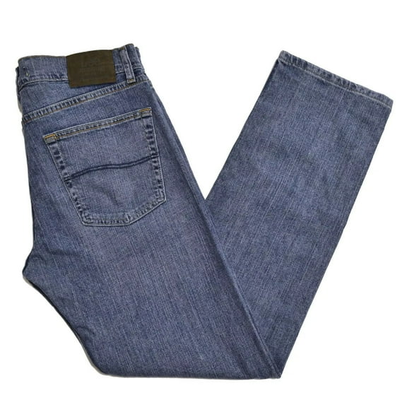 Lee Men's Jeans Premium Select Regular Straight Leg Fit Denim Bottoms Casual New 40W x 30L