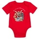 thumbnail image 1 of Body STAR WARS My First Christmas rojo de 0 a 3 meses, 1 of 7