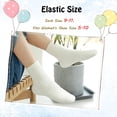 thumbnail image 5 of 5 Pairs Womens Super Soft Fuzzy Plush Warm Socks Winter Home Sleeping Slipper Socks, 5 of 6
