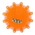 thumbnail image 7 of USB Rechargeable LED Road Flares Emergency Lights-Roadside Warning Car Safety Beacon Flashing Disc Flare Kit with Magnetic Base for Vehicles & Boat, 7 of 7