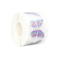 thumbnail image 2 of 1 Inch Round Christmas Sealing Stickers - 500 Laser Butterflies for Gift Wrapping, Scrapbooking & DIY Crafts, 2 of 7