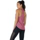 thumbnail image 4 of icyzone Camisetas sin mangas para entrenamiento para mujer, camisetas atléticas para yoga, espalda cruzada, camiseta sin mangas para correr, ajuste holgado (M carbón/rosa), 4 of 5