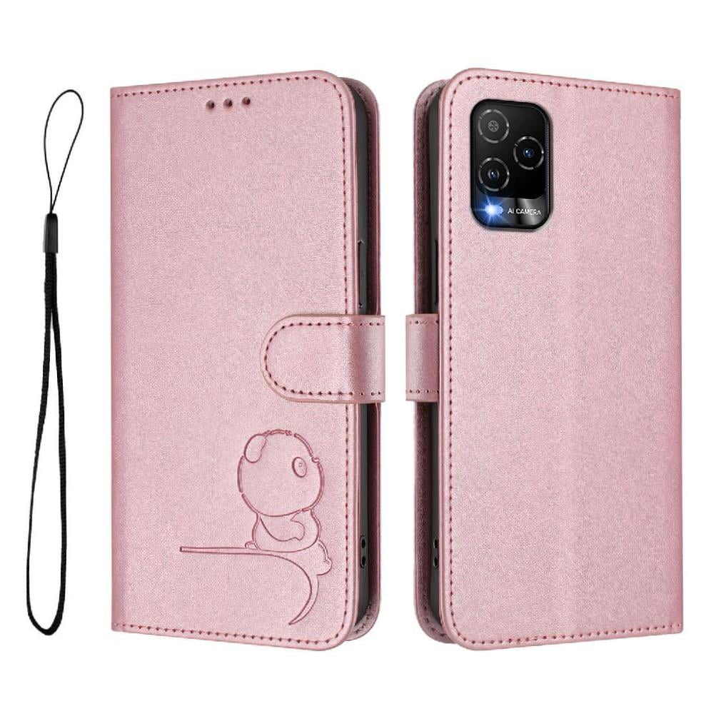 Phone Case for Blu View 5 Pro Rfid Blocking Flip Folio Card Slots Holder Kickstand Pu Leather Magnetic