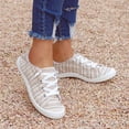 thumbnail image 5 of Zapatos de lona de corte bajo Zapatos planos casuales para estudiantes de la versión coreana perezosa de un pie Wmkox8yii  FOPL641, 5 of 5
