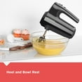 BLACK+DECKER 5Speed Hand Mixer, MX610B, Helix Performance Premium Design, Power Boost Function