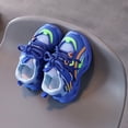 thumbnail image 5 of XQYLOS Glow-in-the-Dark Sneakers for Toddlers, Breathable Mesh Outdoor Shoes with Reflective Details, Non-Slip Athletic Footwear for Park/Playground, 5 of 6