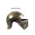 thumbnail image 5 of Cascos de guerrero , casco de caballero , regalos de juego de simulación griegos, sombrero medieval, casco de caballero romano para Estilo D, 5 of 5