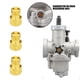 thumbnail image 4 of 10Pcs Carburetor Main Jet Kit Carburetor Carb Main Jet for GY6 50cc 139QMB 4 Strokes PZ19 Scooter Replacement Accessory 100 122, 4 of 5