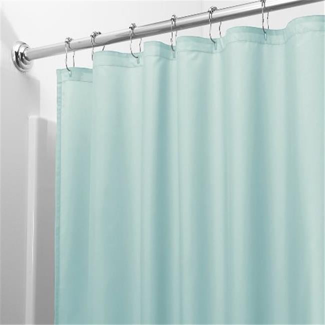 72" x 72" InterDesign Mildew-Free Water-Repellent Fabric Shower Curtain/Liner 