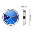 thumbnail image 2 of Easy-to-Install Noctilucent Car Clock with Steel Casing and Sapphire Glass for Dashboard Use, 2 of 8