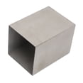 thumbnail image 1 of Stainless Steel Pencil Cup, Rectangular Holder With Thicken Bottom, Multifunctional Use For Office School Dorm, Simple And Stylish Design, 1 of 8