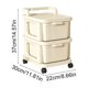 thumbnail image 3 of Rolling Storage Carts With Drawers Plastic Storage Drawer Unit With Wheels Mobile Organizer Carts For Snacks Toys, 3 of 6