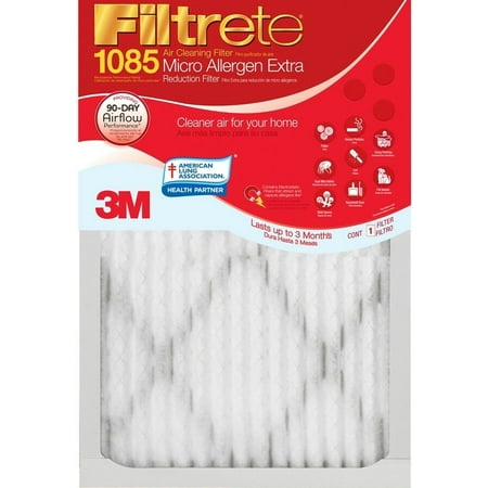 Electrostatic Pleated Air Filter Micro Allergen Residential 14 X 25 X 1