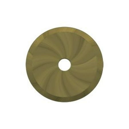 1/4 Inch Modern Brass Knob - Deltana BPRK125U5 1.25 in. Diameter Base Plate for Knobs, Antique