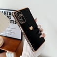 thumbnail image 3 of Galaxy A13 5g Case, for Samsung Galaxy A13 Case Women Girls Cute Design Soft Silicone Camera Protection Protective Lovely Heart Phone Case for Galaxy A13 5g (Black), 3 of 6