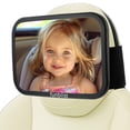 thumbnail image 1 of Espejo de coche para bebé Funbliss, reposacabezas fijo Tesla, rotación de 360°, 1 of 8