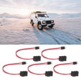 thumbnail image 3 of 5PCS Car Fuse Holder Connector 16AWG 20A Blade Type Fuse Holder With 5PCS Blade Fuse For Automotive Car Motorcycle, 3 of 8
