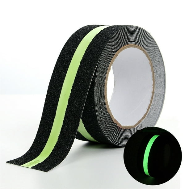 Slip Grip Tape Non-Slip Traction Tapes with Glow in The Dark Adhesive Grip  for Indoor Ladder Floor Outdoor Stair Tread Step 