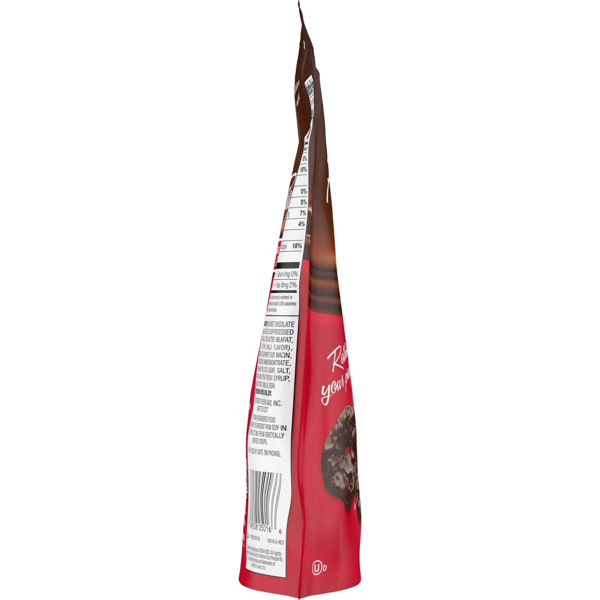 (3 pack) Snack Factory Pretzel Crisps, Dark Chocolate Covered Pretzels, 5.5 oz