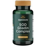 Swanson Sod Gliadin Complex 300 mg 60 Capsules