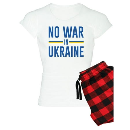 

CafePress - No War In Ukraine - Women s Light Pajamas