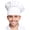 1 Pack White Chef Hat, variant on Professional Chef Cap with Adjustable Elastic Band, White Baker Hat for Kitchen Cooking, Unisex Food Service Hats for Men & Women