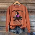 thumbnail image 2 of IMENGL Women's Halloween Sweatshirts Oversized Fashion Casual Letter Printed Round Neck Long Sleeve Spooky Season ,S-XXL,Hot Sales, 2 of 5