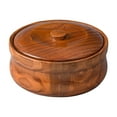 thumbnail image 4 of Cuenco de Madera Perfecl Cuenco Decorativo Reutilizable Hecho a Mano 18 cm x 75 cm, 4 of 8