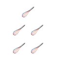 thumbnail image 1 of Toystoory Stainless Steel Egg Whisk Portable Manual Coating Odorless Hanging Tool Kitchen Silicone Household Mixer Cream Beater Powder Type1 NO1, 1 of 6
