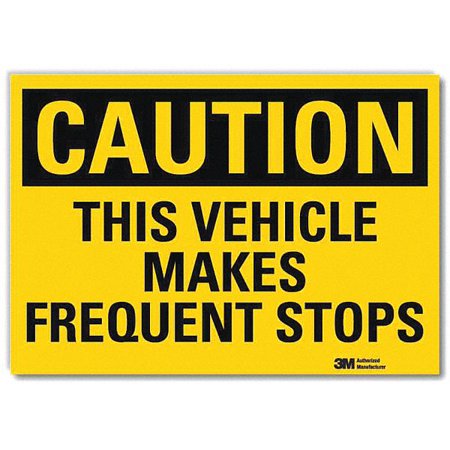 

Lyle Rflctv Traffic Safety Label 7x10in Plstc U4-1724-RD_10X7