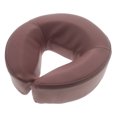 thumbnail image 1 of Royal Massage Standard Memory Foam Face Cradle Cushion - Burgundy, 1 of 2