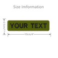 thumbnail image 2 of Amy Green Custom Name Patches Embroidered Hook Backing Or Iron on for Clothing Military Uniform Hat Tactical Backpack Dog Collar, 2 of 10