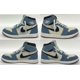 thumbnail image 4 of N I-K-E A i r-Jor-dan 1 Retro High Og Fq2947-100 Size 28.0 Color Denim 139 Su, 4 of 6