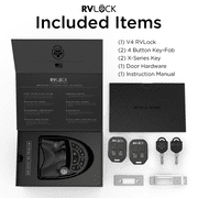 RVLock V4.0 Keyless Handle for RV Doors