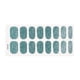 thumbnail image 2 of Pegatinas Nail Art | Paquete de 16 calcomanías de uñas brillantes autoadhesivas de color sólido para manicura de bricolaje, fácil aplicación, larga duración, uso versátil | Tamaño: 14x7.2cm, 2 of 4