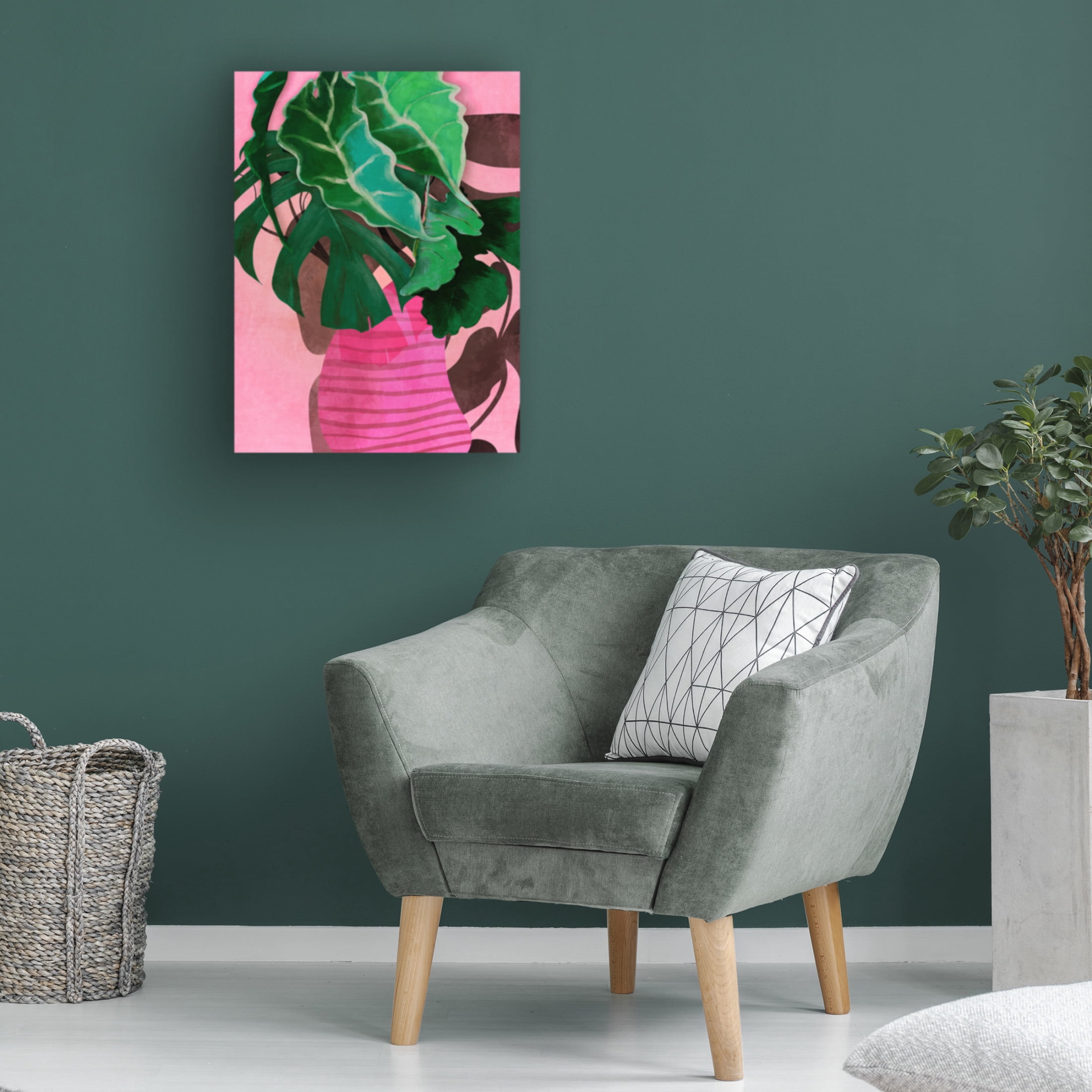 Trademark Fine Art Ana Rut Bre Leaves More 13a 2 Canvas Wall Art