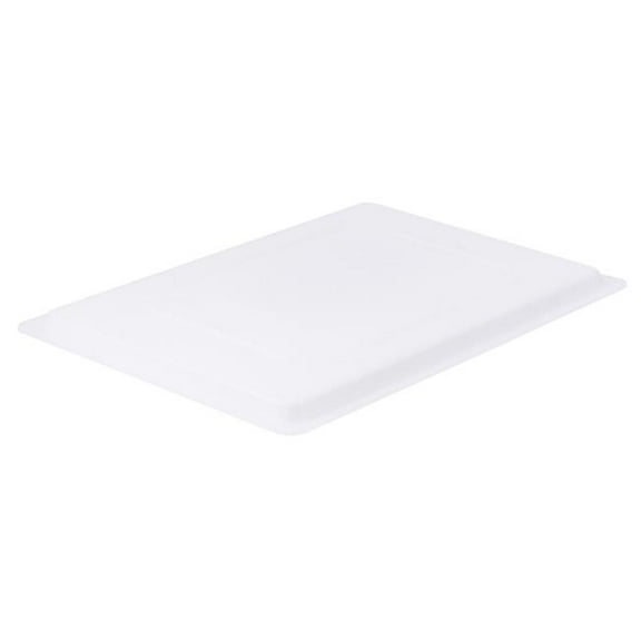 Winco PFHW-C Cover for Half-Size PFFW-Series, White Polypropylene - 18 x 12 in.