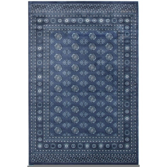 Tekke Oriental Area Rug for Living Room, Dining Room, Bedroom