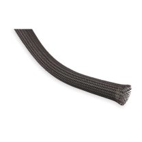 Techflex Braided Sleeving,0.750 In.,50 ft.,Black CCP0.75BK