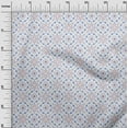 thumbnail image 2 of oneOone Cotton Jersey Lavender Blue Fabric Dot|Heart & Shapes Geometric Diy Clothing Quilting Fabric Print Fabric By Yard 58 Inch Wide, 2 of 4